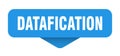 datafication sticker. datafication sign on transparent background Royalty Free Stock Photo