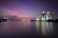 Dataran Gemilang Lake, Putrajaya Royalty Free Stock Photo