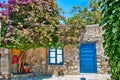 Datca colorful stone house