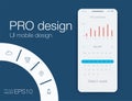 Date application UI design concept stock vector