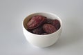 Date fruits in cup