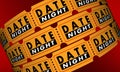 Date Night Tickets Romantic Evening Out Movie