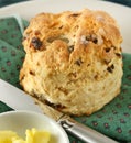 Date Scone With Butter
