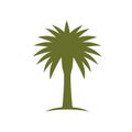 Date tree palm logo