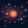 Dataflow is a digital pool of information and generative data for Ki ChatGPT illustrations.