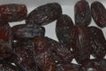 Dates with a black color, one of the special fruits in Arabia, the month of Ramadan, iftar with dates is good for digestion