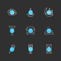 dates , candle , mosque , glass , bus , dish , lollypop , glass, drink , speaker , eps icons set vector