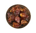 Dates fruit or Khajur, Khajoor Royalty Free Stock Photo