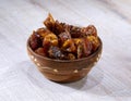 Dates fruit or Khajur, Khajoor Royalty Free Stock Photo
