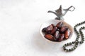 Dates for Iftar meal Royalty Free Stock Photo