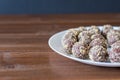 Dates and oatmeal energy balls or bites no cook
