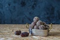 Dates and oatmeal energy balls or bites no cook