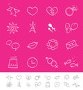 Dating, love & social icons