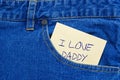 Dating note: I love daddy