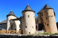 A castle in Bourglinster, Luxembourg