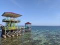 dato beach view, dato beach gazebo, sulawesi indonesia