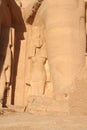 Daughter of Rameses the Great Abu Simbel in Aswan Egypt Wonders of the World Royalty Free Stock Photo