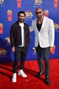 Dave Bautista & Kumail Nanjiani Royalty Free Stock Photo