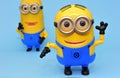 Dave and Kevin funny minions Royalty Free Stock Photo