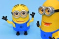 Dave and Kevin funny minions Royalty Free Stock Photo