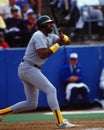 Dave Parker, Oakland A's Royalty Free Stock Photo
