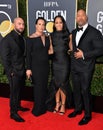 Dave Rienzi, Dany Garcia, Simone Garcia Johnson & Dwayne Johnson