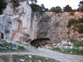 Davelis Cave at Penteli mountain Athens Greece