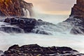 Sunset at Davenport Beach