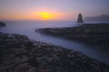 Davenport Beach Sunset