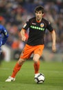 David Albelda of Valencia CF Royalty Free Stock Photo