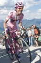 David Arroyo Giro d'Italia Plan de Corones Royalty Free Stock Photo