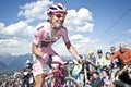 David Arroyo Giro d'Italia Plan de Corones Royalty Free Stock Photo