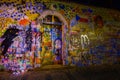 David Bowie on the Lennon Wall