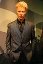 David Bowie wax statue Royalty Free Stock Photo