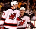 David Clarkson and Mattias Tedenby NJ Devils