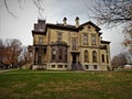 David Davis Mansion Bloomington Illinois Side Royalty Free Stock Photo