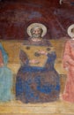 David, fresco in Santa Maria Novella church in Florence