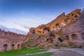 David Gareja cave monastery. Kakhetia, Georgia, Caucasus mountains. Royalty Free Stock Photo