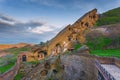 David Gareja cave monastery. Kakhetia, Georgia, Caucasus mountains. Royalty Free Stock Photo