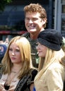 David Hasselhoff, Hayley Hasselhoff and Taylor Ann Hasselhoff