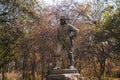 David Livingstone Statue in Victoria Falls, Zimbabwe Royalty Free Stock Photo