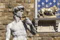 David`s Statue by Michelangelo,Florence, Italy Royalty Free Stock Photo