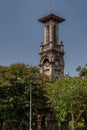 David Sassoon clock tower in Victoria garden or Rani Bagh now Virmata Jijabai Udhyan ; Byculla ; Bombay Mumbai