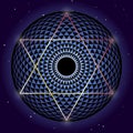 David Star and Torus Yantra sacred geometry elements