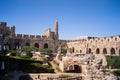 David Tower .The Old City Jerusalem. Royalty Free Stock Photo