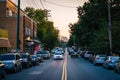 Davidson Street, in NoDa, Charlotte, North Carolina.