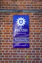 Davidwache, police station in Hamburg, Germany Royalty Free Stock Photo