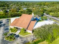 Aerial photo Broward Church building