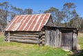 Davies Plain Hut, Victoria Royalty Free Stock Photo