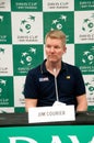 Davis cup 2018, Nis, Sports center Cair SERBIA vs USA, second day, 03. February 2018, press conference